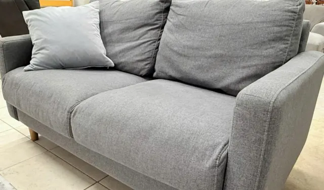 Set 2 + 3 seater dark grey sofa — photo 6