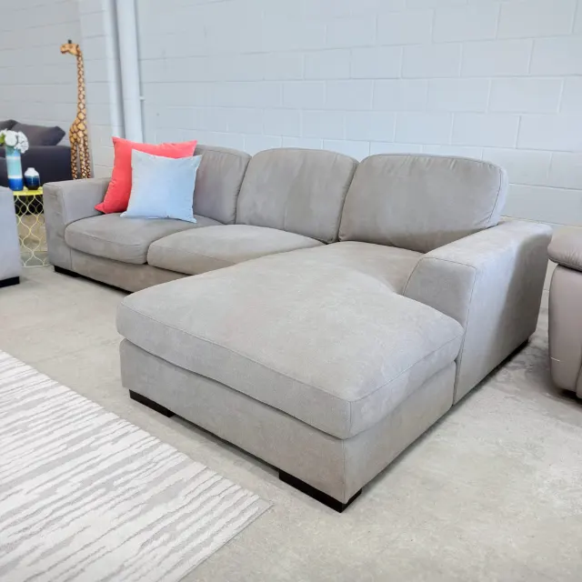 Set Lshape + 2 seater grey sofa — photo 4