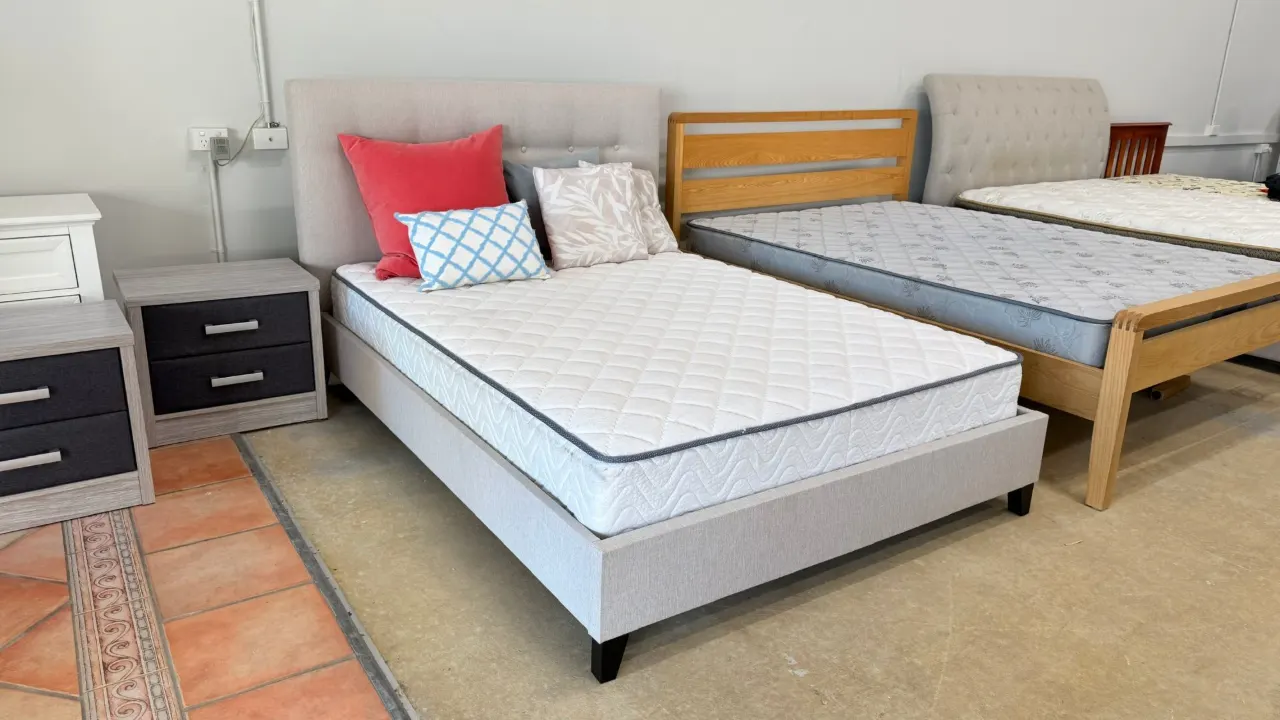 Upholstered bed