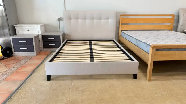 Upholstered bed