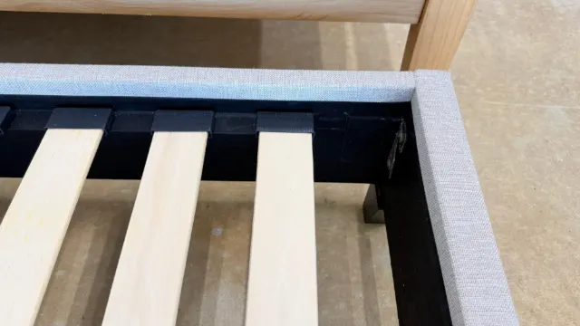 Upholstered bed