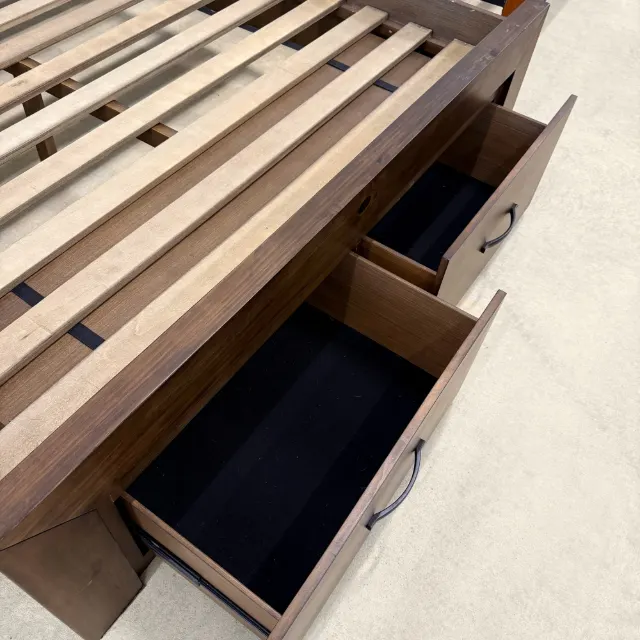Two deep storage drawers seen from above