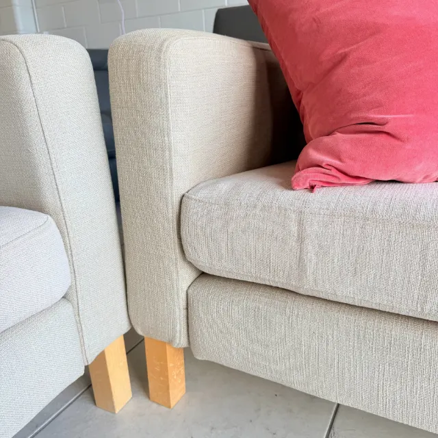 Beige 3+2 Seater Sofa Set — photo 10