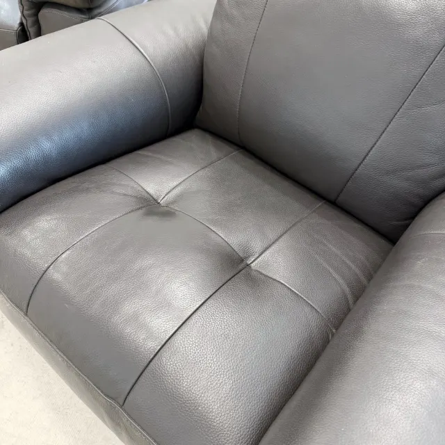 Black Leather Recliner 2+2+1 — photo 12