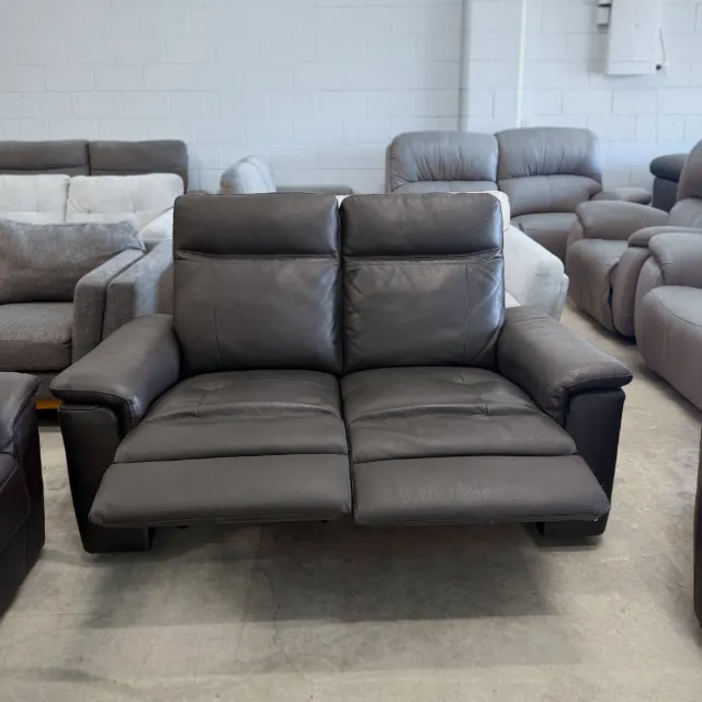 Black Leather Recliner 2+2+1 — photo 5