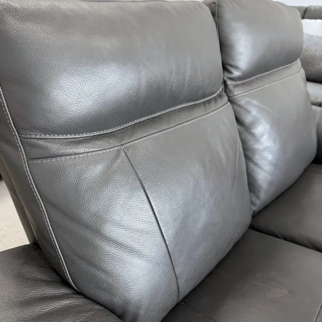 Black Leather Recliner 2+2+1 — photo 14
