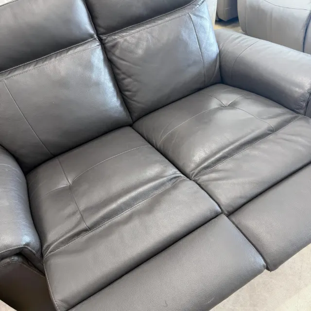 Black Leather Recliner 2+2+1 — photo 13