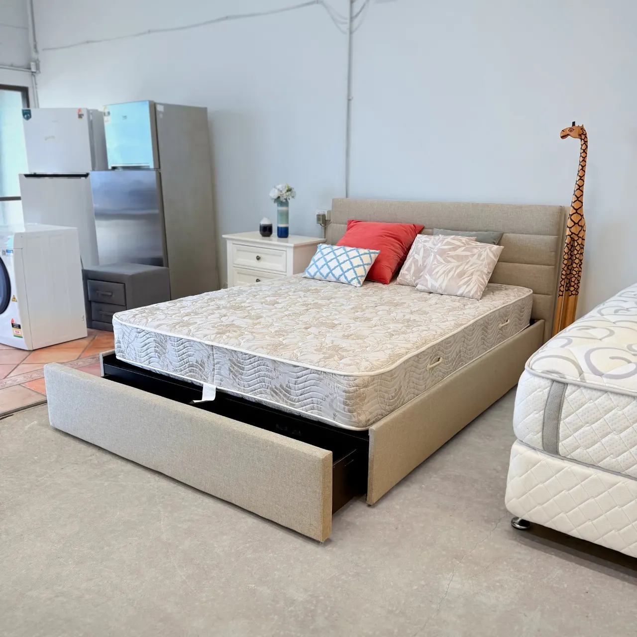 Storage Bed + Firm Mattress — photo 1