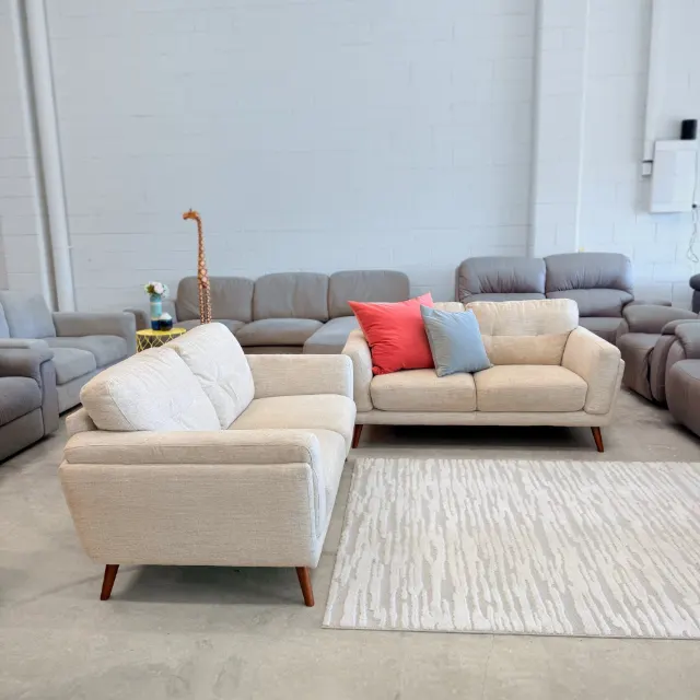 Nick Scali 2+2 Seater Sofa Set — photo 2