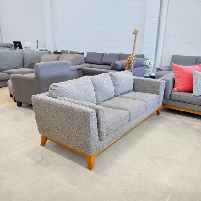Grey 3+3 Seater Sofa Set — photo 4