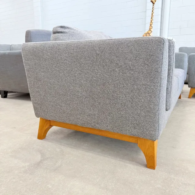 Grey 3+3 Seater Sofa Set — photo 5