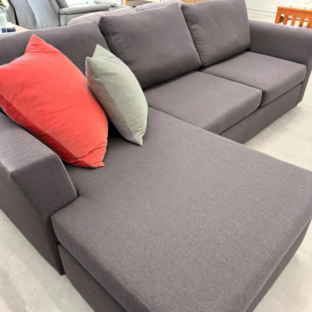 Grey L Shape 3+2 Sofa Set — photo 7
