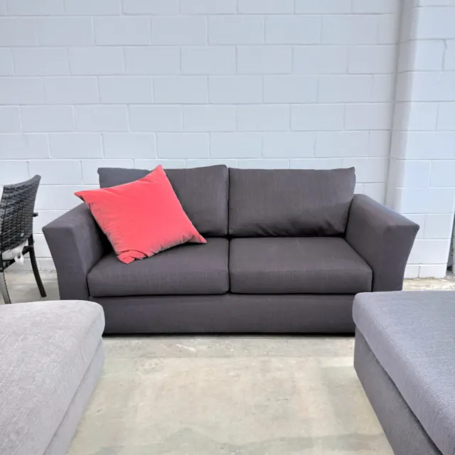 Grey L Shape 3+2 Sofa Set — photo 11