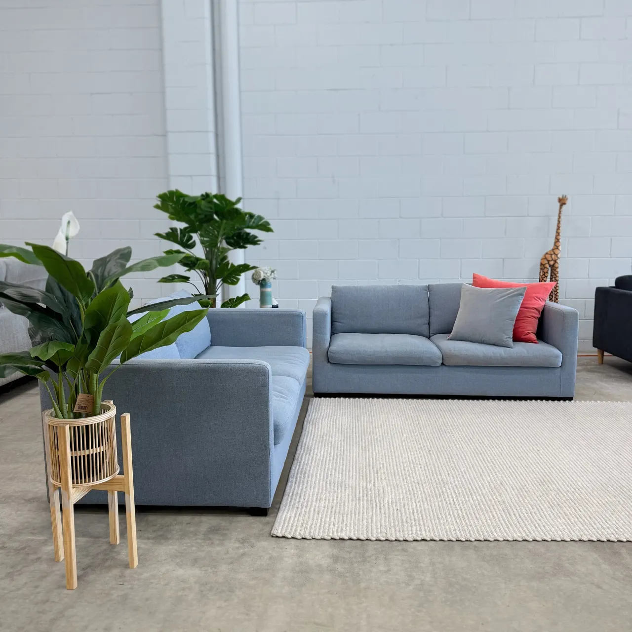 Feather Cushion 2+2 Sofa Set — photo 2