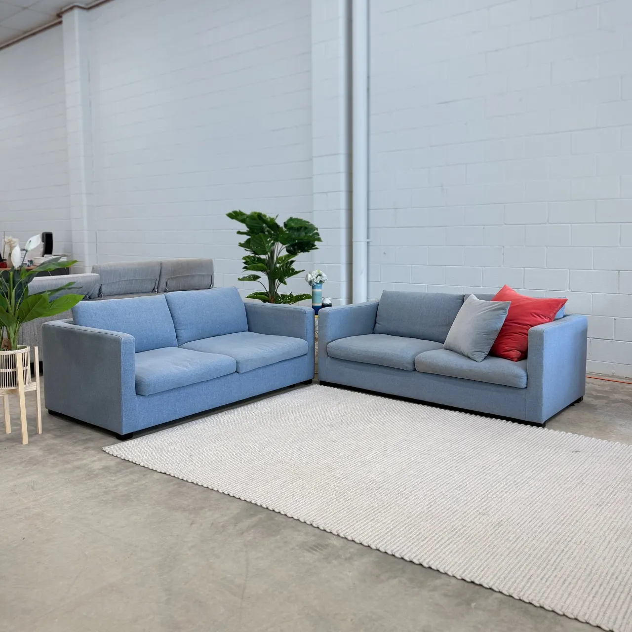 Feather Cushion 2+2 Sofa Set — photo 1