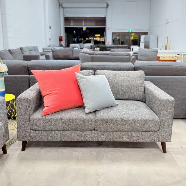 Grey 2+2 Seater Sofa Set — photo 2