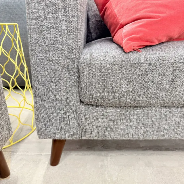 Grey 2+2 Seater Sofa Set — photo 5