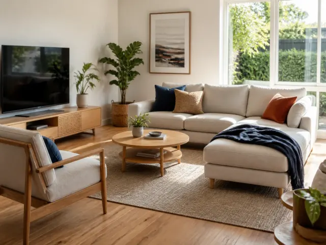 Living room furniture at LifeSpace